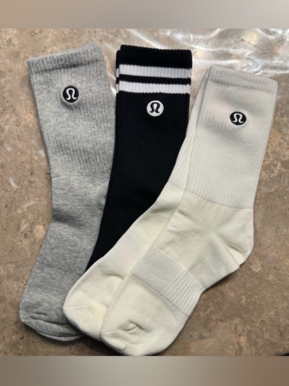 New Women’s Lululemon Athletica Socks 
3 pairs 
Fits sizes 6-11